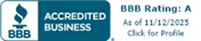 BBB Accredited Business A Rating — Landmark Windows & Doors