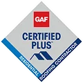 GAF Certified Plus Residential Roofing Contractor — Landmark