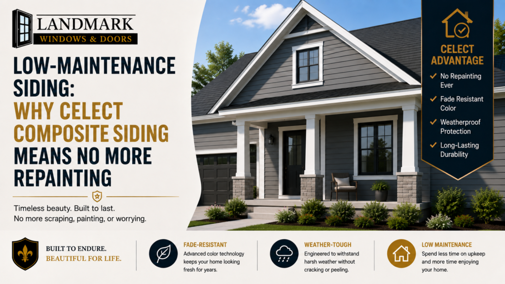 Low-Maintenance Siding