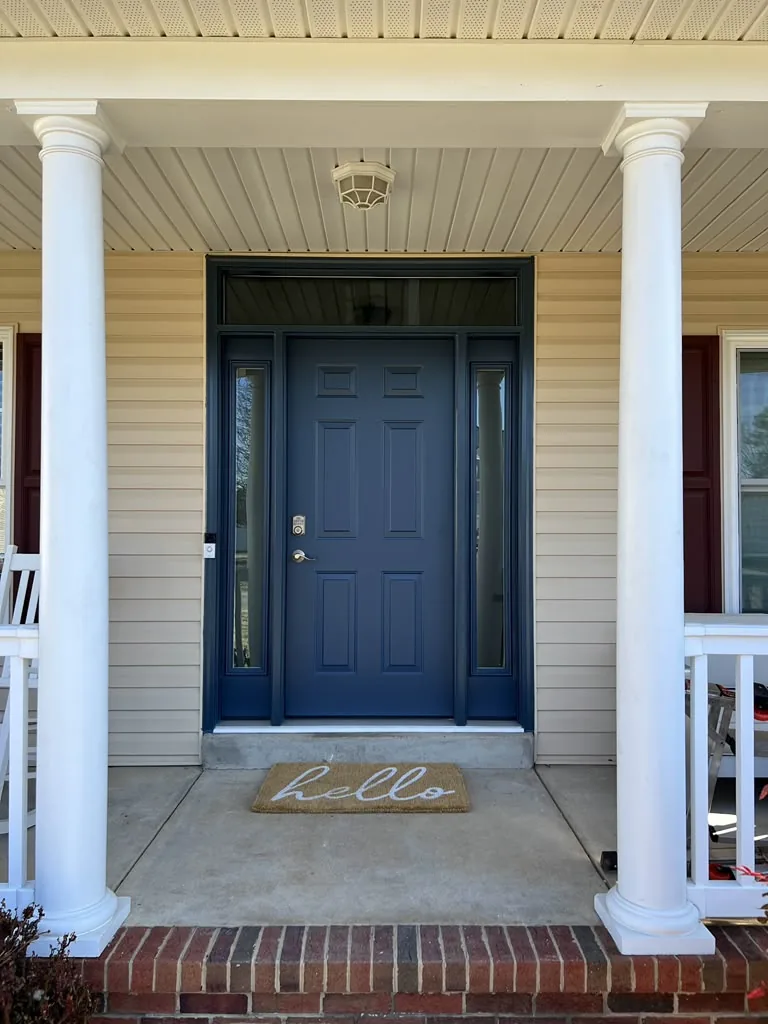 Smooth Entry doors installed by landmark