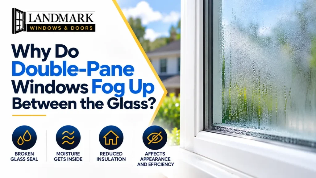 Why double pane windows fog up between the glass